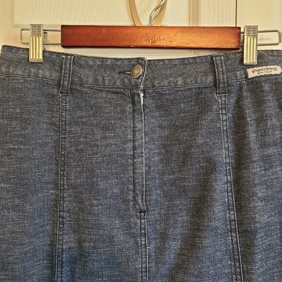 SIMON CHANG jean skirt - Picture 9 of 9